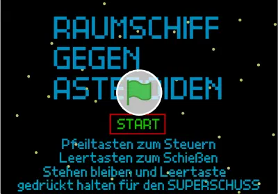 GamesPreis Bestes Vater & Sohn Projekt: Raumschiff gegen Asteroiden
