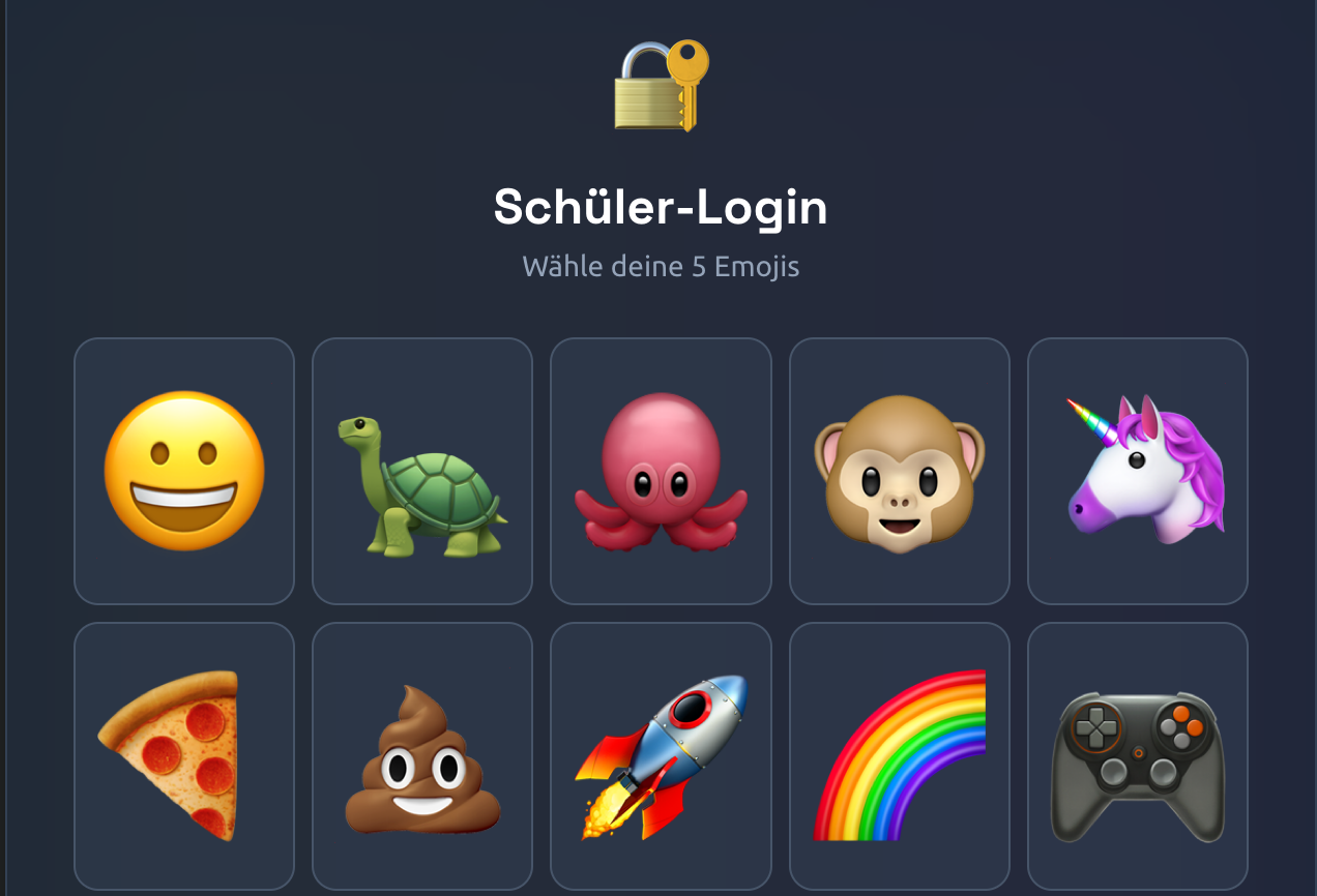 Emoji-Login