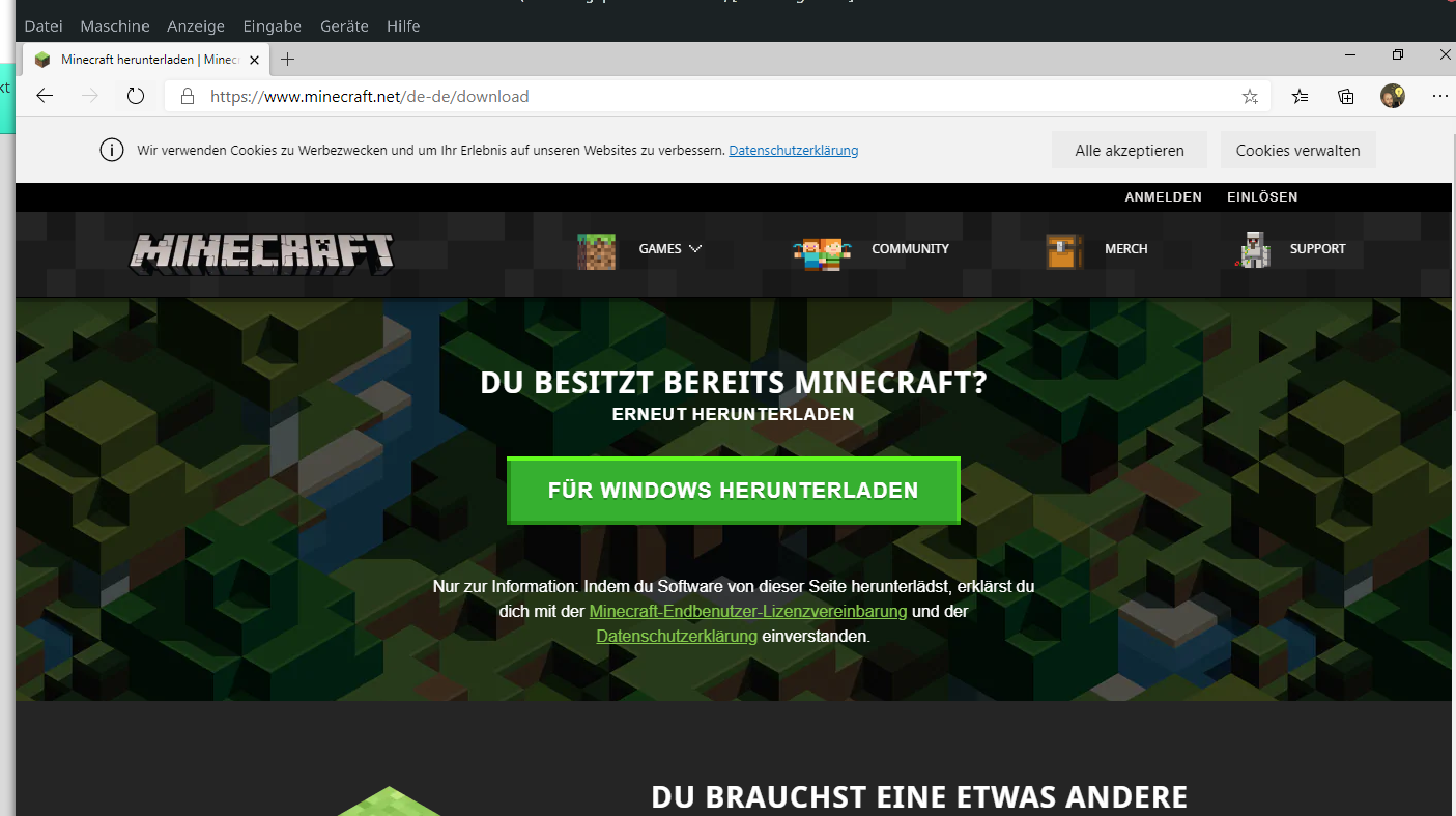 Minecraft Java Download