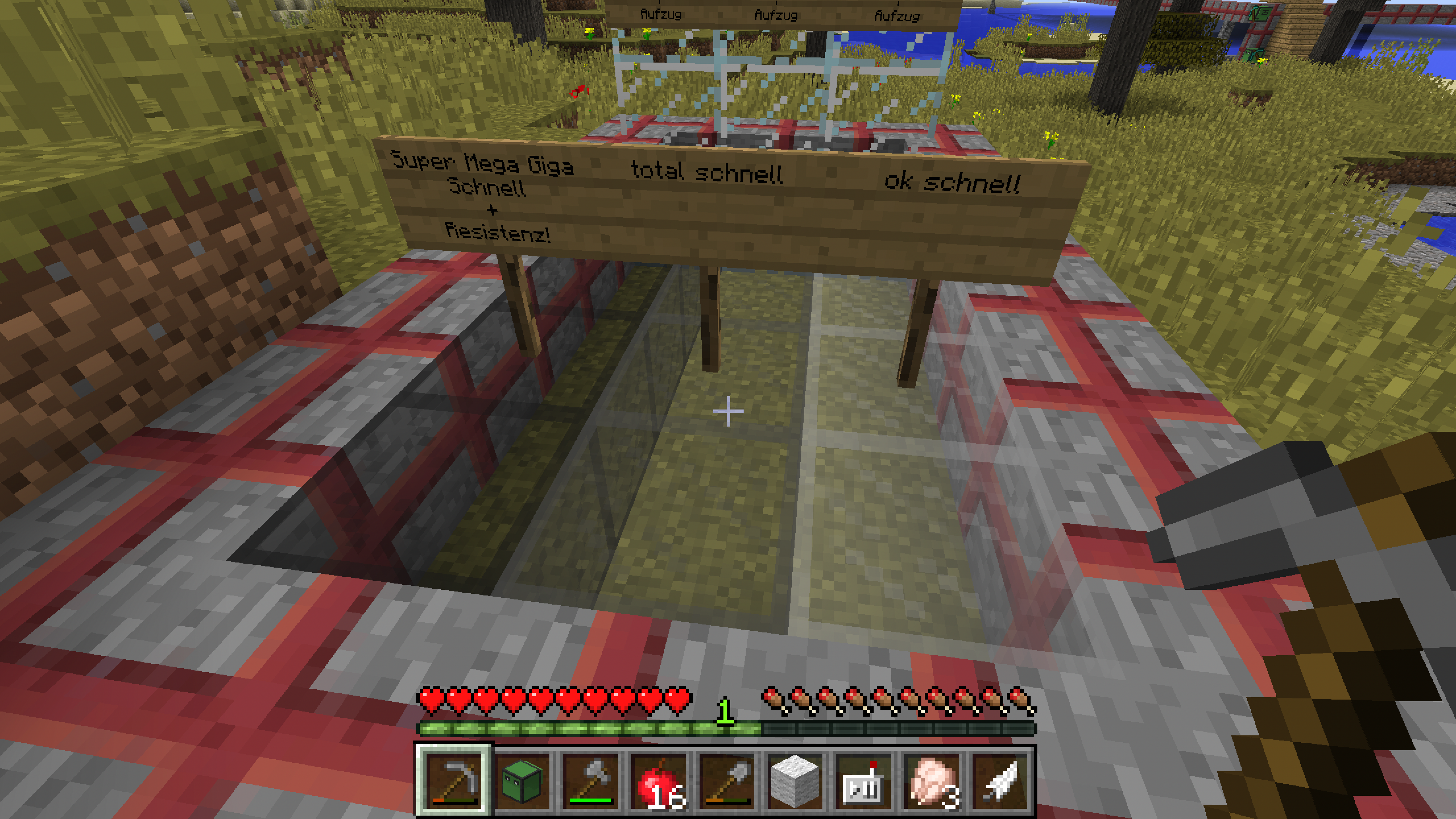 Schnellstraßen aus Glas