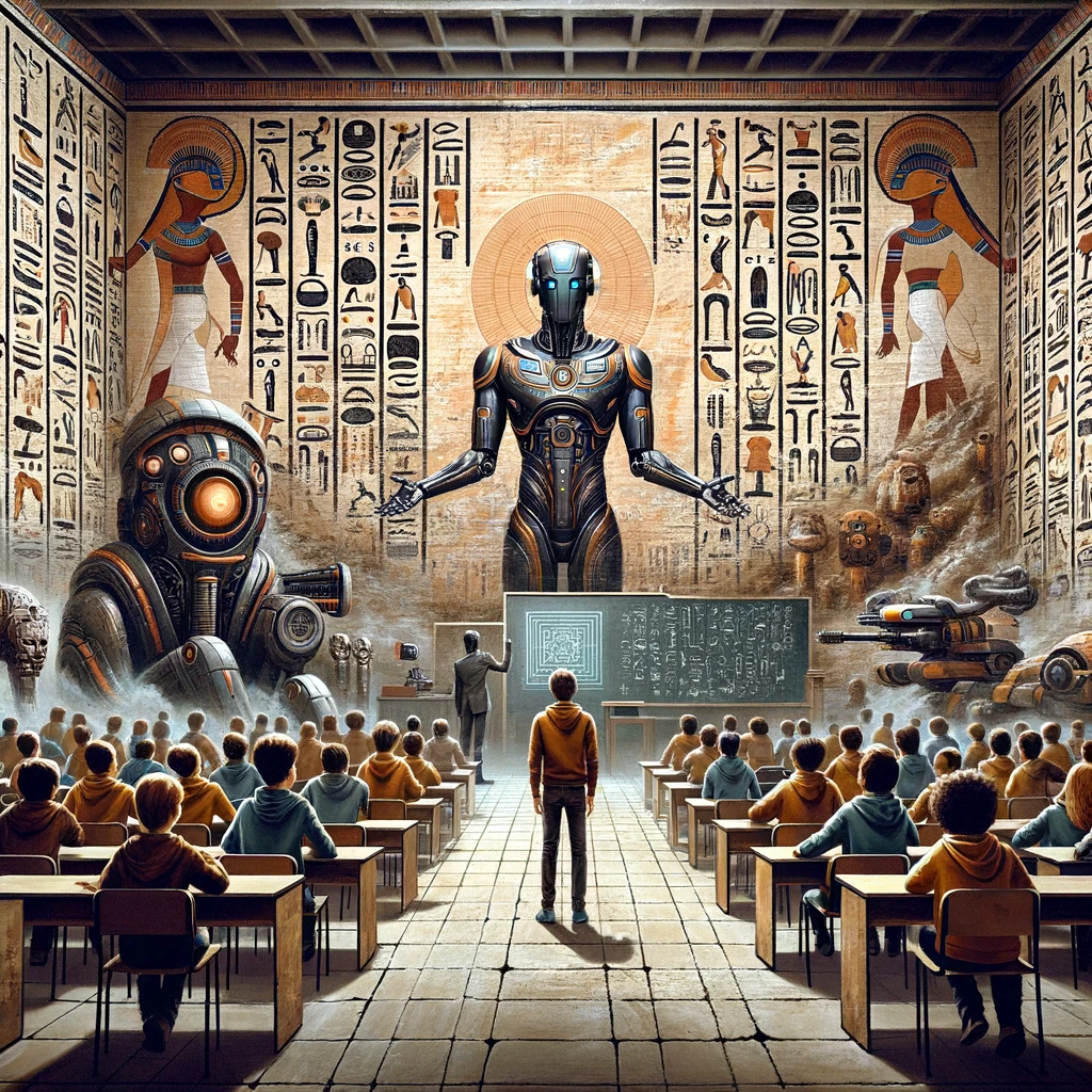 Robolehrer an die Macht – KI-Roboter unterrichtet im Klassenzimmer