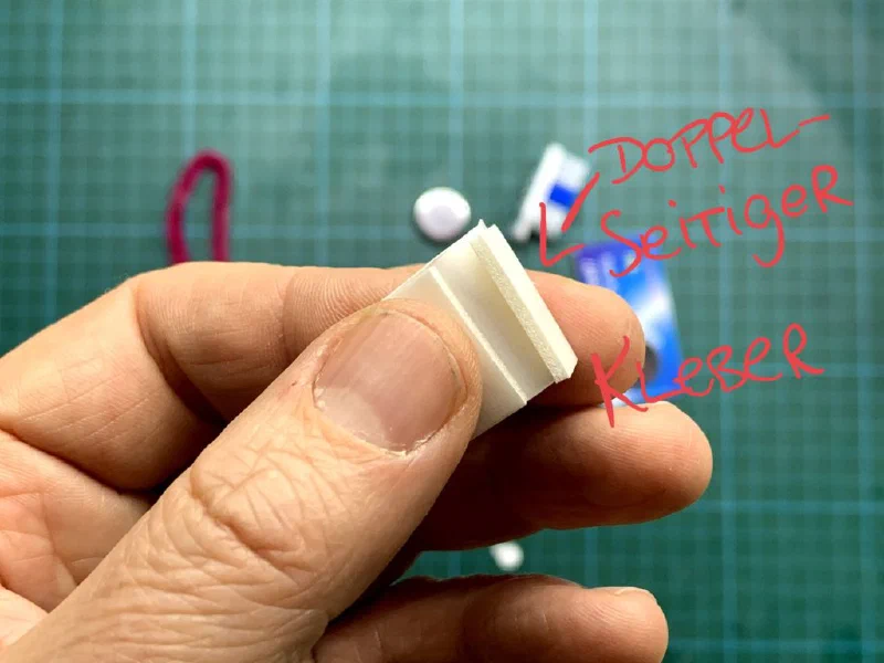 BürstiBot Bauanleitung Schritt 6 – Schalter einbauen