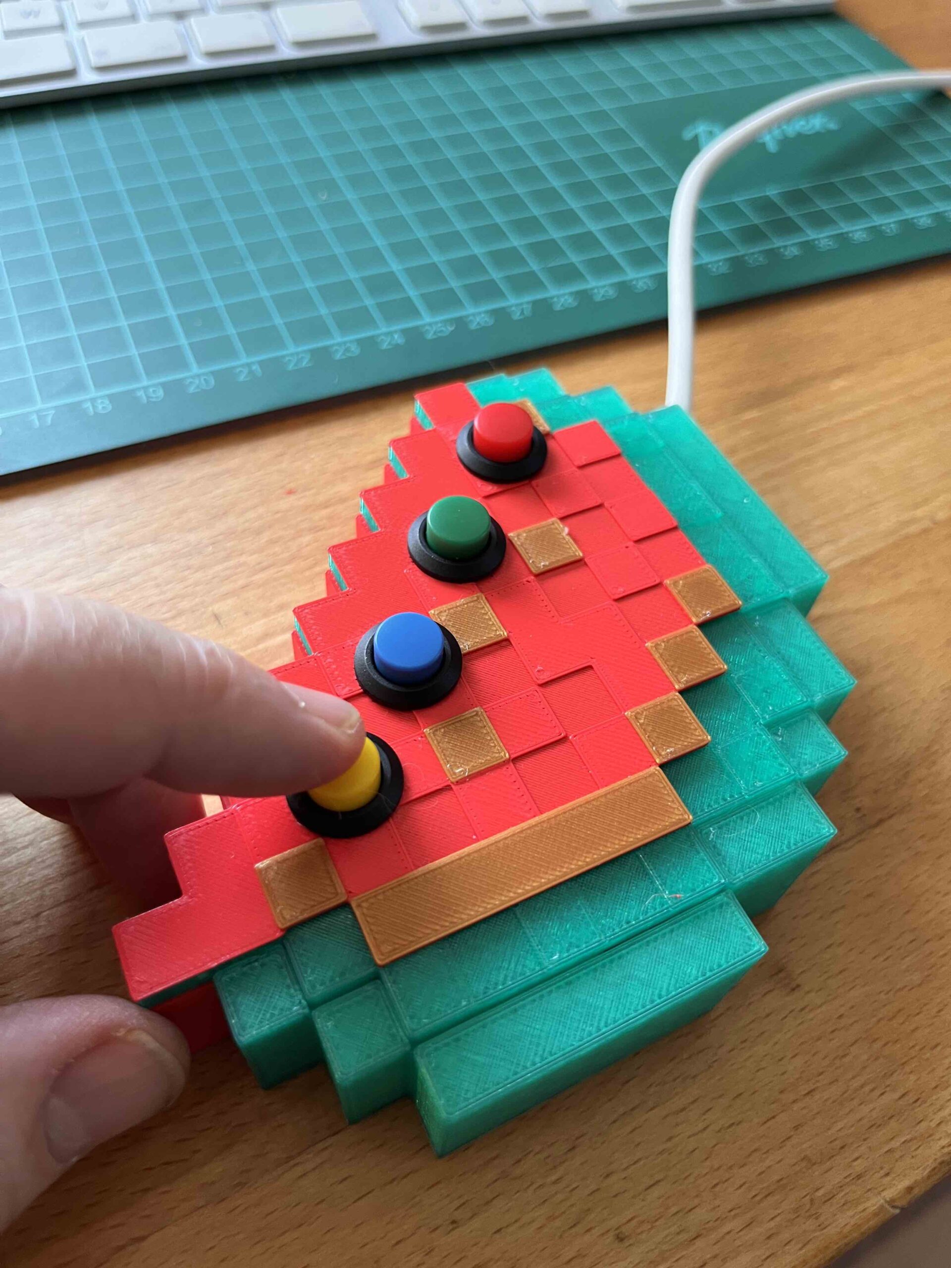 Minecraft-Keypad – die wichtigsten Funktionen mit einem Knopfdruckt (Wochenend-Bastelprojekt)