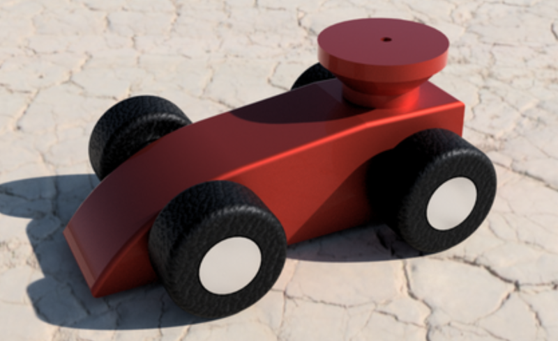 Designe ein Ballon-Auto